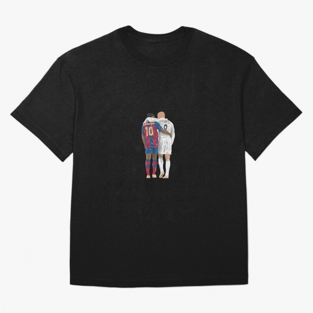 Ronaldinho, Ronaldo Minimalist Oversized T-Shirt Make Your Look Match Match Day Hype around FIFA World Cup 2026 Group Stage, Haaland and Mbappe, Brazil, Portugal and Argentina, Classic Soccer Heritage, Championship Pressure, Fan Loyalty and
