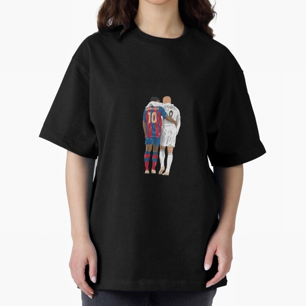 Ronaldinho, Ronaldo Minimalist Oversized T-Shirt Make Your Look Match Match Day Hype around FIFA World Cup 2026 Group Stage, Haaland and Mbappe, Brazil, Portugal and Argentina, Classic Soccer Heritage, Championship Pressure, Fan Loyalty and