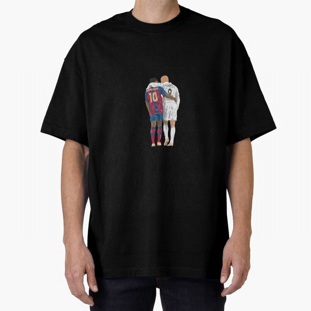Ronaldinho, Ronaldo Minimalist Oversized T-Shirt Make Your Look Match Match Day Hype around FIFA World Cup 2026 Group Stage, Haaland and Mbappe, Brazil, Portugal and Argentina, Classic Soccer Heritage, Championship Pressure, Fan Loyalty and