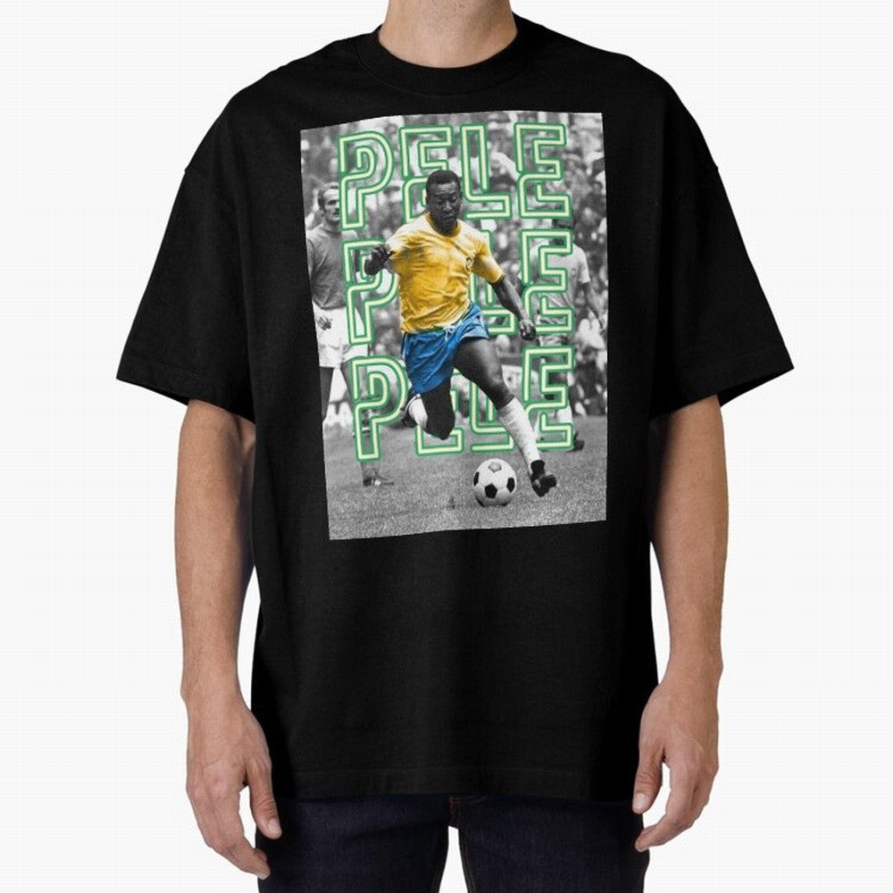 Pele The G.O.A.T. Classic T-Shirt Capture Stadium Memories from Match Day Hype around FIFA World Cup 2026 USA Canada Mexico, Cristiano Ronaldo, Haaland and CR7, Argentina and Brazil, Football Festival Excitement, Trophy Ambitions, Country Rivalries