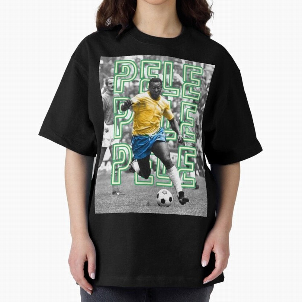 Pele The G.O.A.T. Classic T-Shirt Capture Stadium Memories from Match Day Hype around FIFA World Cup 2026 USA Canada Mexico, Cristiano Ronaldo, Haaland and CR7, Argentina and Brazil, Football Festival Excitement, Trophy Ambitions, Country Rivalries