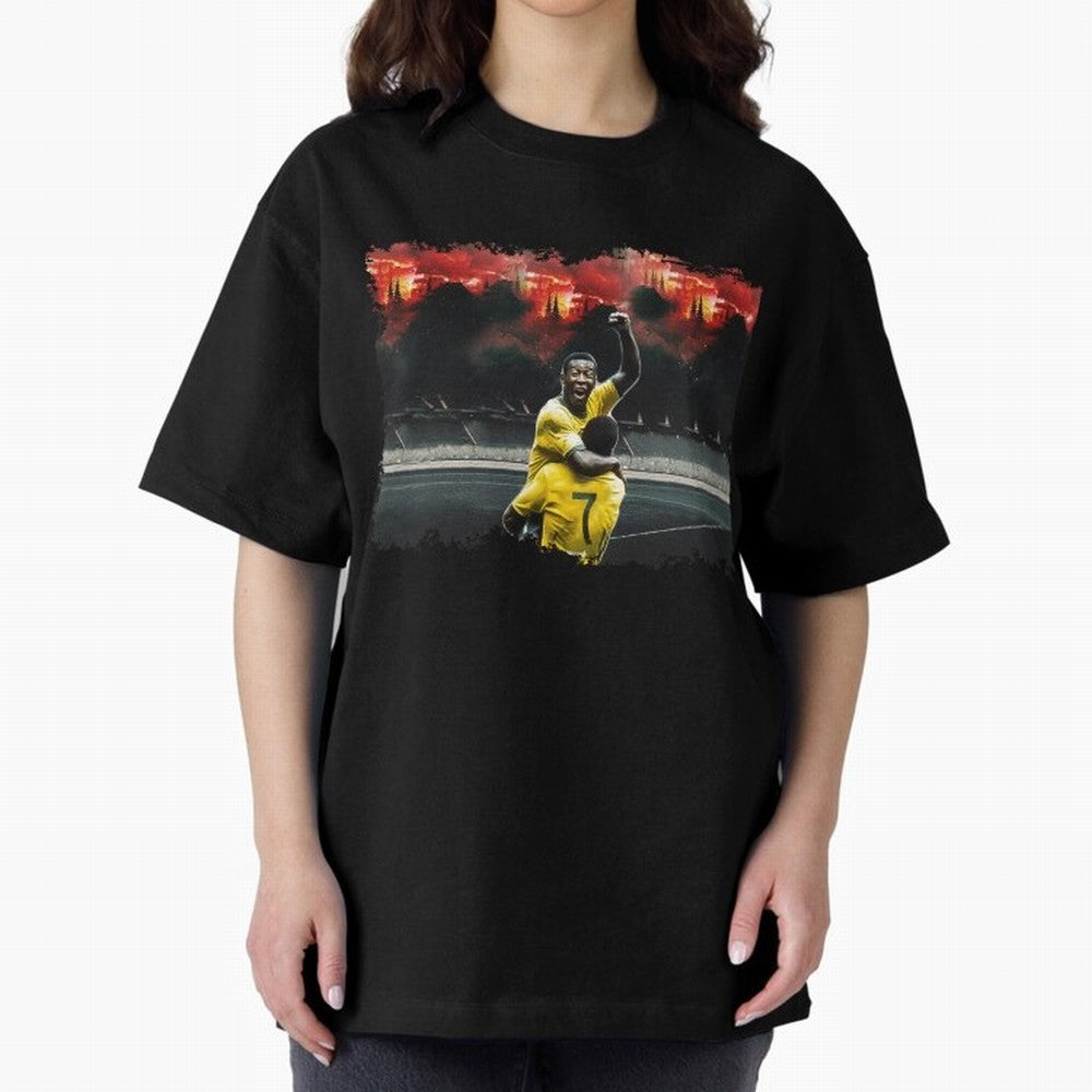 Pele 8K Classic T-Shirt Support Iconic Players in the FIFA World Cup 2026 USA Canada Mexico Journey through Cristiano Ronaldo, Haaland and CR7 Highlights, Portugal Pride, Global Supporter Spirit, Legendary Goals, National Colors and Tournament