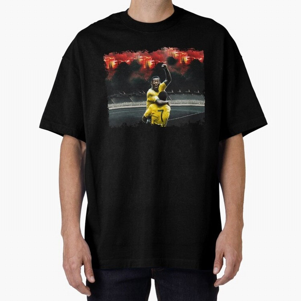 Pele 8K Classic T-Shirt Support Iconic Players in the FIFA World Cup 2026 USA Canada Mexico Journey through Cristiano Ronaldo, Haaland and CR7 Highlights, Portugal Pride, Global Supporter Spirit, Legendary Goals, National Colors and Tournament
