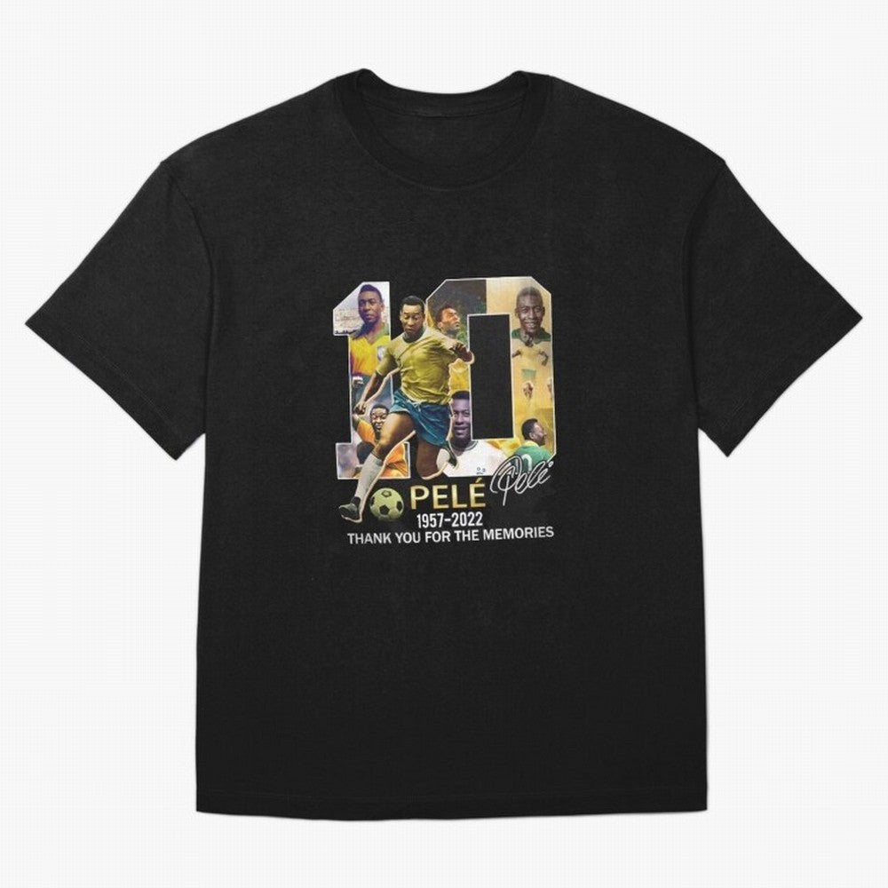 Signed Pele Shirt Oversized T-Shirt Unlock FIFA World Cup 2026 USA Canada Mexico Spirit, Made for Portugal, Cristiano Ronaldo, Game Day Rituals, Football Legends, Country Pride and the Road to the Final; Ideal for Passionate Fans Who Love Underdog