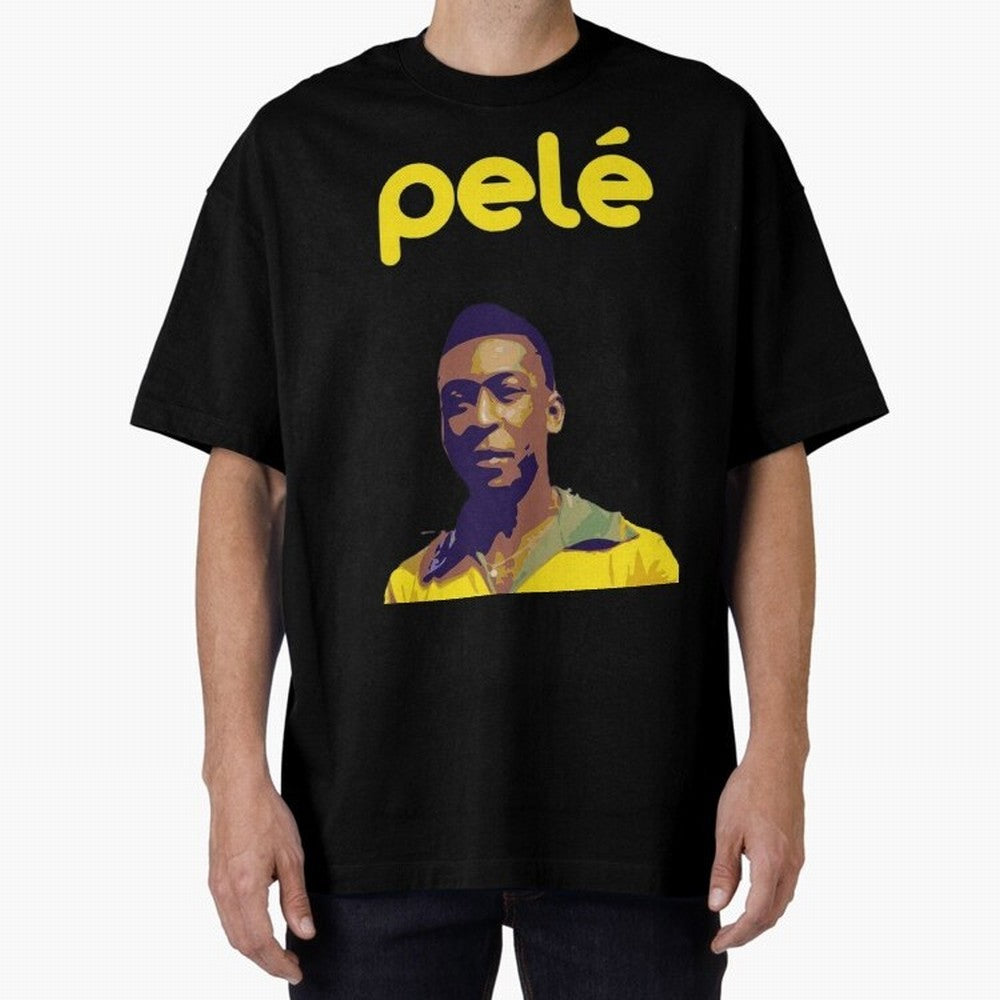 RIP Pel¨¦ Oversized T-Shirt Spotlight FIFA World Cup 2026 for Fans of Messi, CR7 and Mbappe and Argentina and Brazil, Bringing Champion Mindset, Group Stage Buzz, Knockout Tension and Passionate Fan Culture; Created for Match Day Parties, Soccer