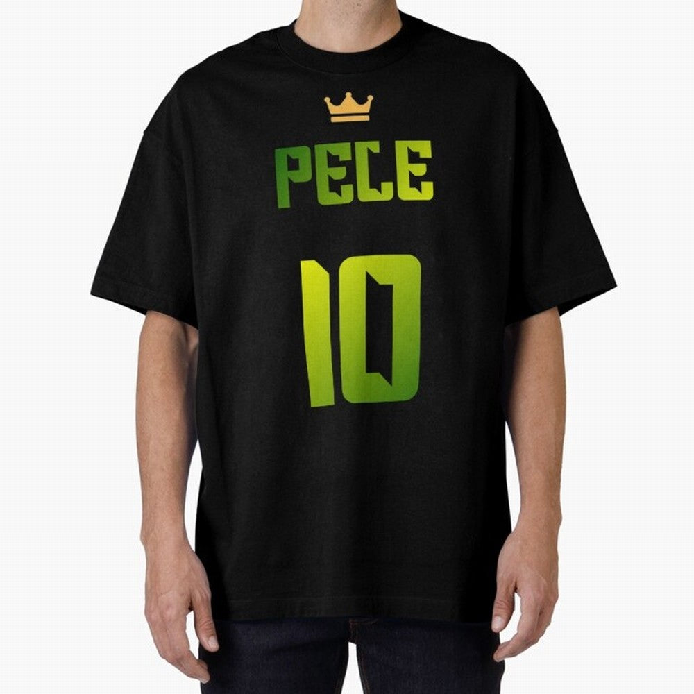 RIP Pel¨¦ Oversized T-Shirt Showcase Global Football Passion for FIFA World Cup 2026 Group Stage, Filled with Messi and Cristiano Ronaldo, England, Supporter Pride, Iconic Celebrations, Legendary Names and Global Match Day Energy; Ideal for