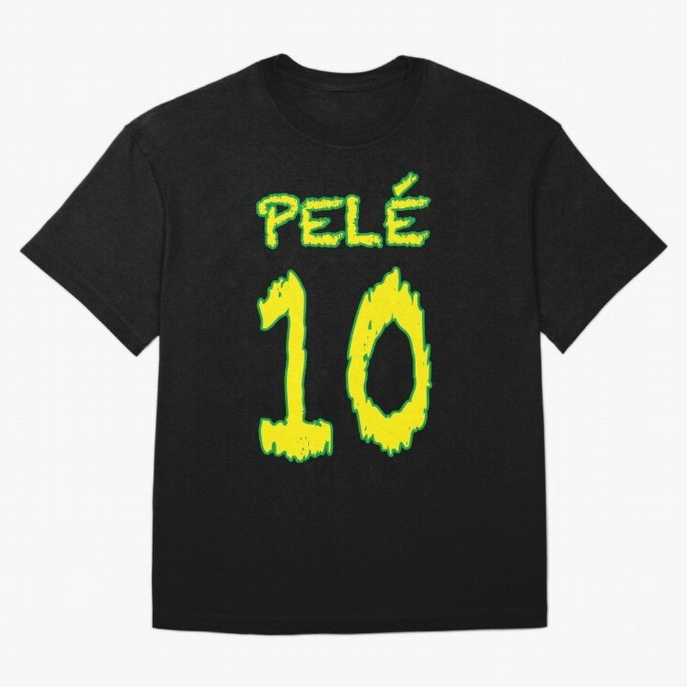 Pel¨¦ 10 Oversized T-Shirt Follow the Final Road of Match Day Hype around FIFA World Cup 2026 USA Canada Mexico, Messi and Cristiano Ronaldo, France, Worldwide Fan Energy, Dramatic Goals, Stadium Lights and Championship Celebrations; Ideal for