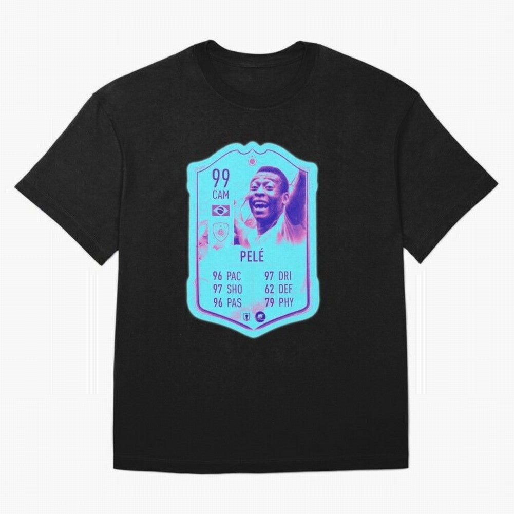 Pele Oversized T-Shirt Spotlight FIFA World Cup 2026 Made for Mbappe, Spain and Netherlands Energy, Retro Football Energy, Iconic Rivalries, Trophy Chase Drama and Stadium Atmosphere; Ideal for Football Dads, Football Moms, Friends, Collectors and