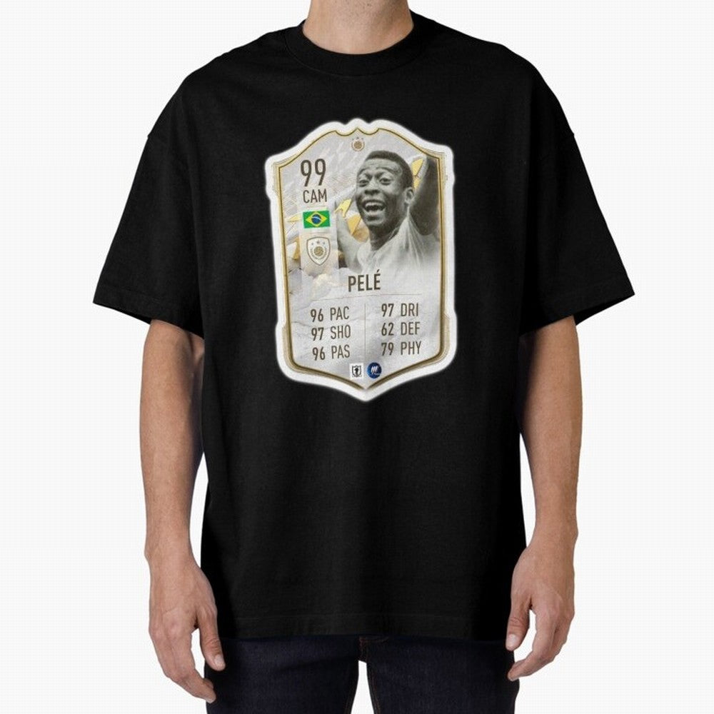 Pele Active T-Shirt Keep the Match Day Mood of FIFA World Cup 2026 USA Canada Mexico Spirit, Celebrating Portugal, Spain and Germany, Haaland and Mbappe, Football Festival Excitement, Trophy Ambitions, Country Rivalries and Star Player Buzz; Built