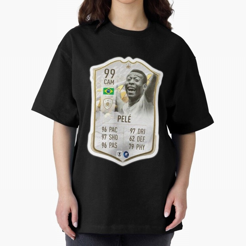 Pele Active T-Shirt Keep the Match Day Mood of FIFA World Cup 2026 USA Canada Mexico Spirit, Celebrating Portugal, Spain and Germany, Haaland and Mbappe, Football Festival Excitement, Trophy Ambitions, Country Rivalries and Star Player Buzz; Built