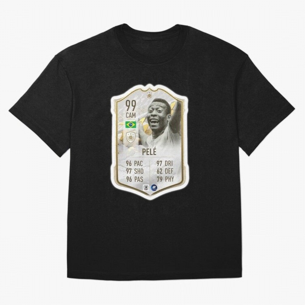 Pele Active T-Shirt Keep the Match Day Mood of FIFA World Cup 2026 USA Canada Mexico Spirit, Celebrating Portugal, Spain and Germany, Haaland and Mbappe, Football Festival Excitement, Trophy Ambitions, Country Rivalries and Star Player Buzz; Built