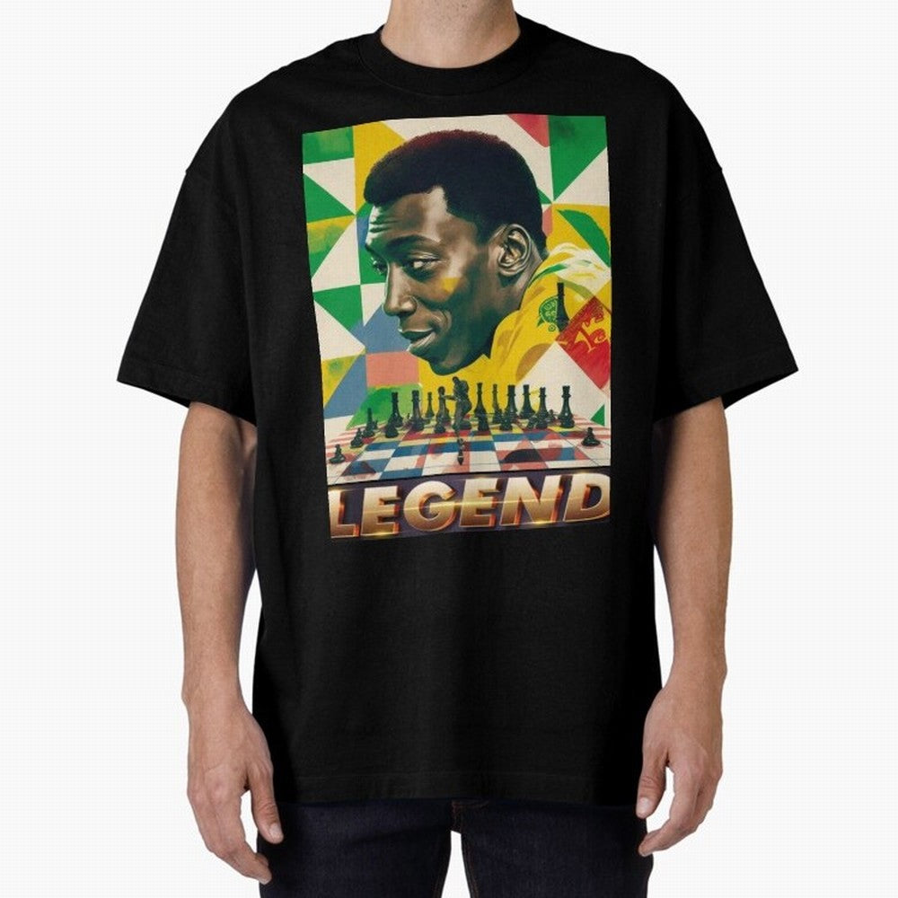 Signed Pele Shirt Oversized T-Shirt Bring Trophy Dreams to Match Day Hype around FIFA World Cup 2026 USA Canada Mexico, Mbappe, Germany, Goal Celebration Energy, Supporter Heritage, Football Icons and Worldwide Tournament Joy; Built for Supporters