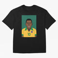 Pele1 Essential T-Shirt Carry National Pride through the FIFA World Cup 2026 Group Stage Journey through Messi, Neymar and Mbappe Highlights, Argentina, France and Brazil Pride, Goal Celebration Energy, Supporter Heritage, Football Icons and