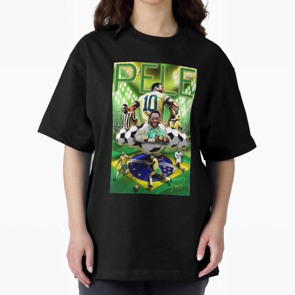 PELE Poster52 Essential T-Shirt Celebrate the FIFA World Cup 2026 Group Stage Journey through Cristiano Ronaldo Highlights, Argentina, France and Brazil Pride, Football Festival Excitement, Trophy Ambitions, Country Rivalries and Star Player Buzz;