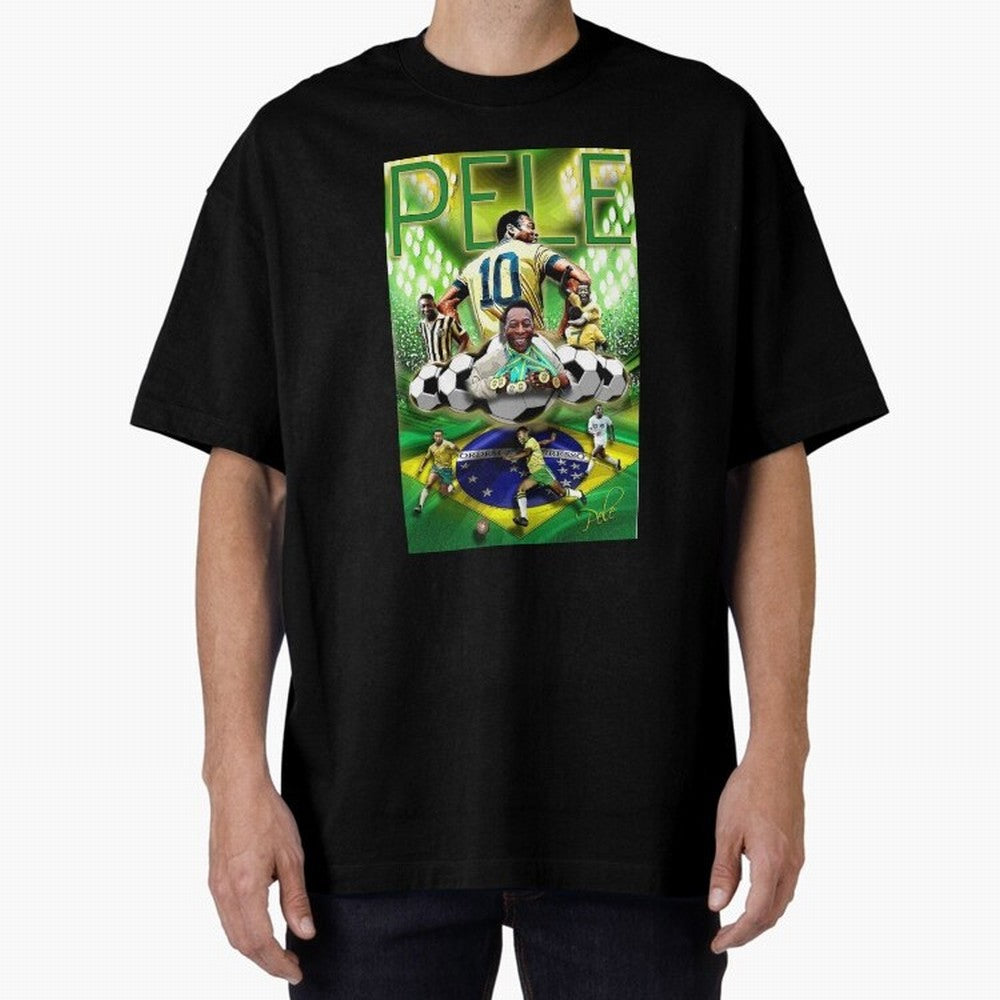 PELE Poster52 Essential T-Shirt Celebrate the FIFA World Cup 2026 Group Stage Journey through Cristiano Ronaldo Highlights, Argentina, France and Brazil Pride, Football Festival Excitement, Trophy Ambitions, Country Rivalries and Star Player Buzz;