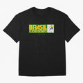 O jogo bonito Oversized T-Shirt Celebrate Every Goal in FIFA World Cup 2026 Spirit, Featuring Spain, Messi and Cristiano Ronaldo, Global Supporter Spirit, Legendary Goals, National Colors and Tournament Celebration; Perfect for Supporters Who Want