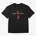 Mo Salah Celebration Design Classic T-Shirt Celebrate National Team Dreams in FIFA World Cup 2026 Spirit, Built around France and Portugal, Haaland and Mbappe, Championship Spirit, Famous Goals, Roaring Crowds and International Football Unity;