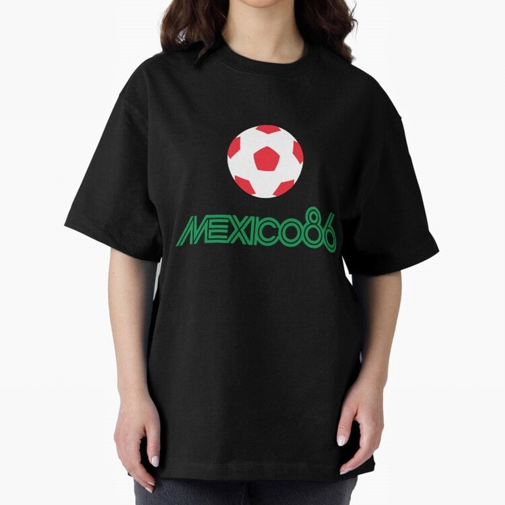 Mexico 86 World Cup Print8 Classic T-Shirt Stand with Global Football Passion for FIFA World Cup 2026, Featuring Haaland, Spain and Netherlands, Sports Nostalgia, International Competition, Famous Players and Unforgettable Victories; Made for Die