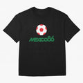 Mexico 86 World Cup Print8 Classic T-Shirt Stand with Global Football Passion for FIFA World Cup 2026, Featuring Haaland, Spain and Netherlands, Sports Nostalgia, International Competition, Famous Players and Unforgettable Victories; Made for Die