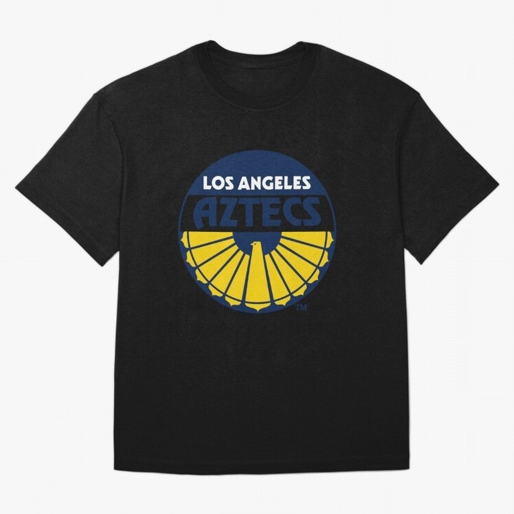 LA AZTECS200 Oversized T-Shirt Follow FIFA World Cup 2026 USA Canada Mexico for Fans of Neymar, Haaland and Cristiano Ronaldo and Argentina, Bringing Championship Spirit, Famous Goals, Roaring Crowds and International Football Unity; Ideal for