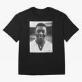 DesignPele Essential T-Shirt Follow the Road to FIFA World Cup 2026 USA Canada Mexico Capturing Messi, Neymar and Mbappe, Spain Energy, Championship Spirit, Famous Goals, Roaring Crowds and International Football Unity; Created for Match Day