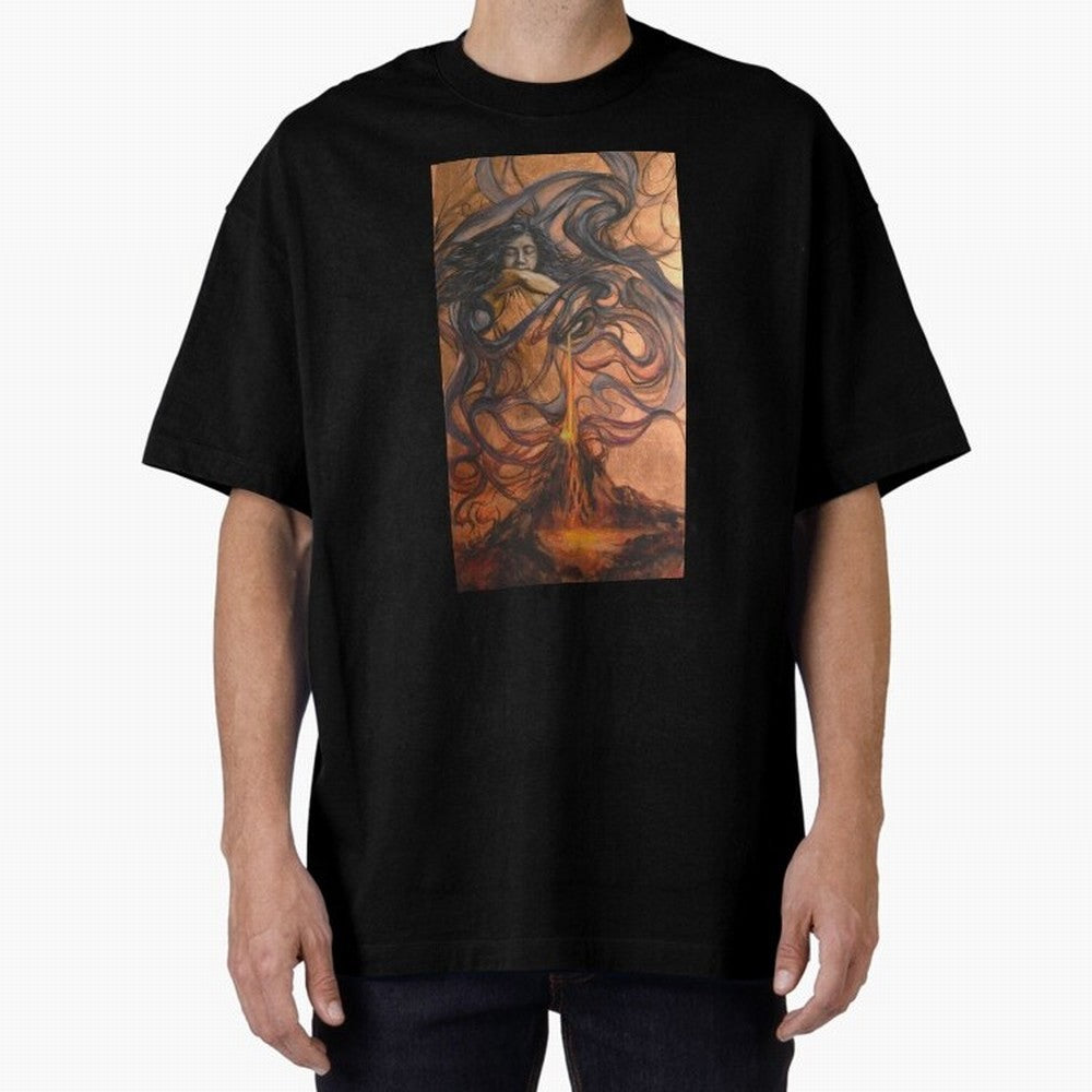 Pele Hawaiian Fire and Volcano Goddess painting Essential T-Shirt Support the Legends of the FIFA World Cup 2026 USA Canada Mexico Journey through Mbappe Highlights, France and Portugal Pride, Vintage Soccer Flavor, Modern Football Stars, National