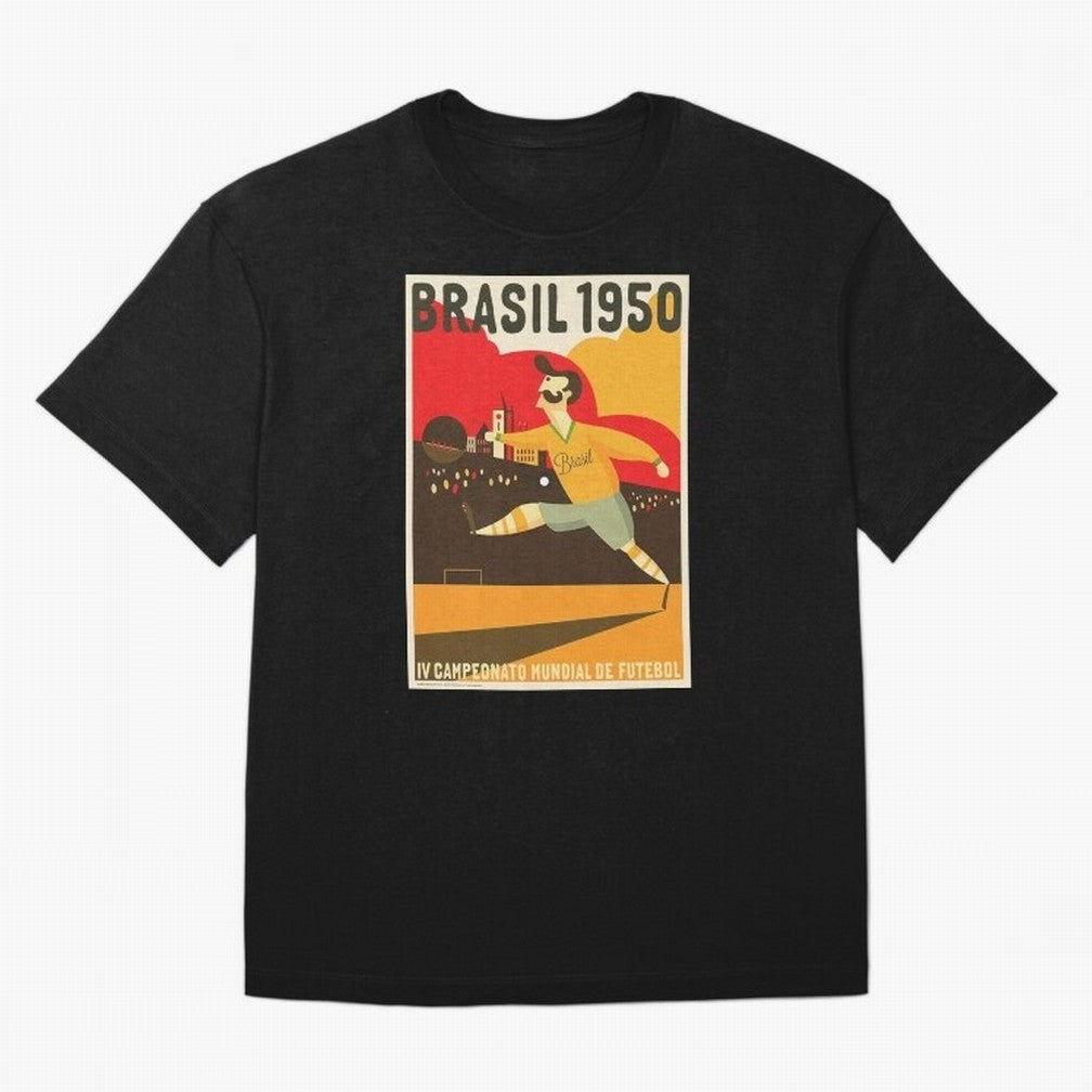 Brasil 1950 World Cup6 Essential T-Shirt Honor the Beautiful Game during Global Football Passion for FIFA World Cup 2026 USA Canada Mexico, with Neymar, Haaland and Cristiano Ronaldo, France, Retro Football Energy, Iconic Rivalries, Trophy Chase