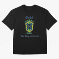 Pele king of soccer Essential T-Shirt Capture Stadium Memories from FIFA World Cup 2026 USA Canada Mexico Highlighting Messi and Cristiano Ronaldo, Germany Energy, Sports Nostalgia, International Competition, Famous Players and Unforgettable