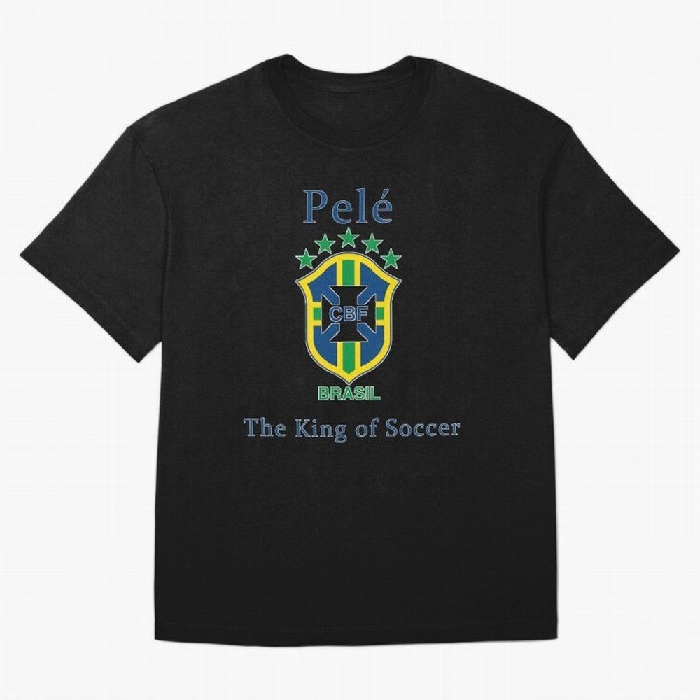 Pele king of soccer Essential T-Shirt Capture Stadium Memories from FIFA World Cup 2026 USA Canada Mexico Highlighting Messi and Cristiano Ronaldo, Germany Energy, Sports Nostalgia, International Competition, Famous Players and Unforgettable