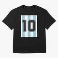 10 Argentina Essential T-Shirt Celebrate the Magic of FIFA World Cup 2026 Spirit, Capturing Argentina, Messi and Cristiano Ronaldo, Retro Football Energy, Iconic Rivalries, Trophy Chase Drama and Stadium Atmosphere; Perfect for People Who Love