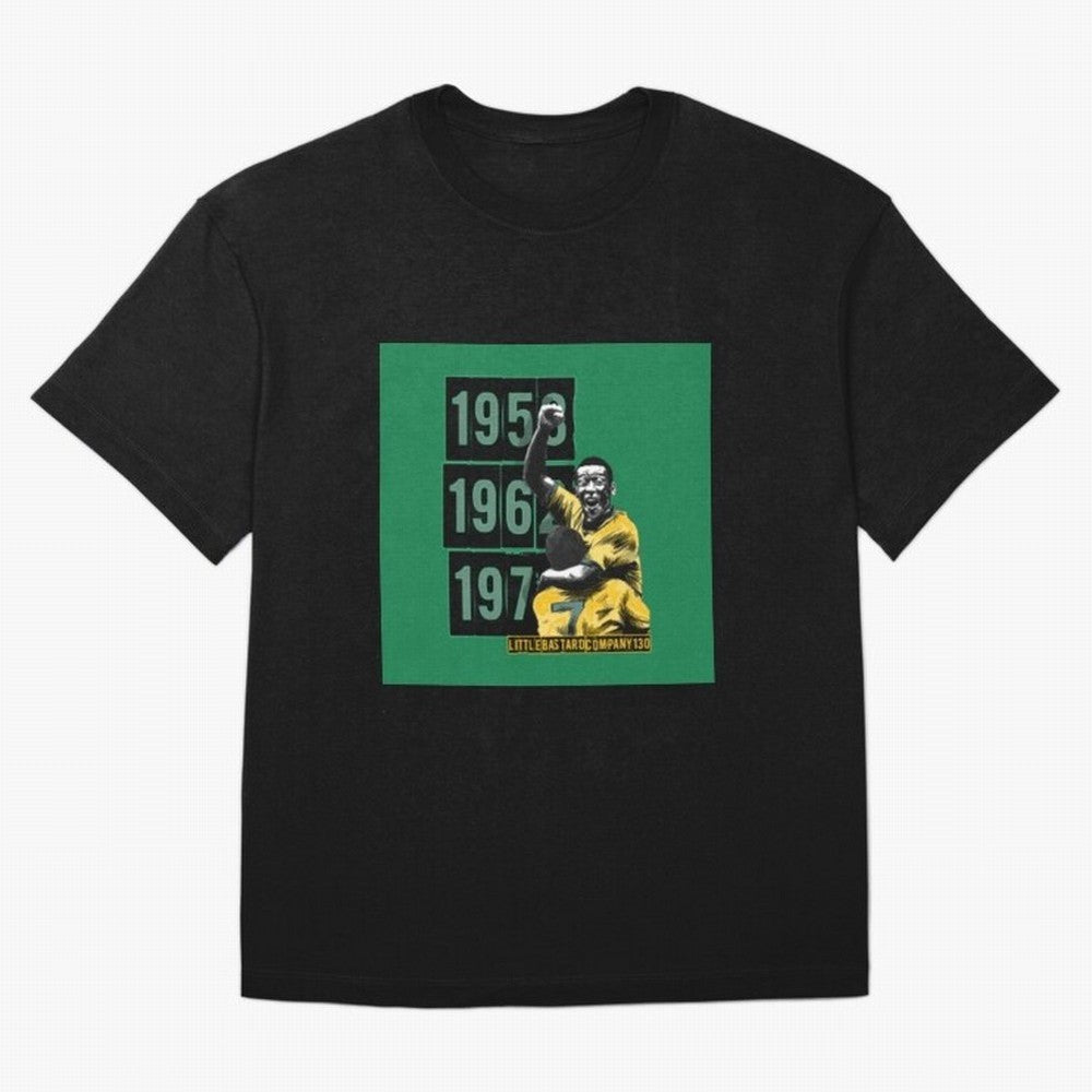 Football King Pele 3 Classic T-Shirt Elevate Match Day Hype around FIFA World Cup 2026 Group Stage, Mbappe and Neymar, England, Classic Soccer Heritage, Championship Pressure, Fan Loyalty and International Pride; Made for Collectors Who Enjoy