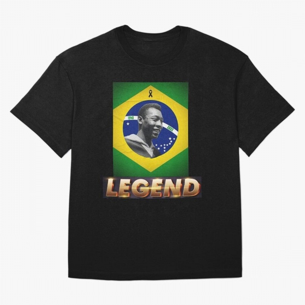Signed Pele Shirt Classic T-Shirt Fuel the Hype around the FIFA World Cup 2026 Group Stage Journey through Mbappe and Neymar Highlights, England, France and Netherlands Pride, Soccer Culture, Superstar Moments, National Team Dreams and Competitive