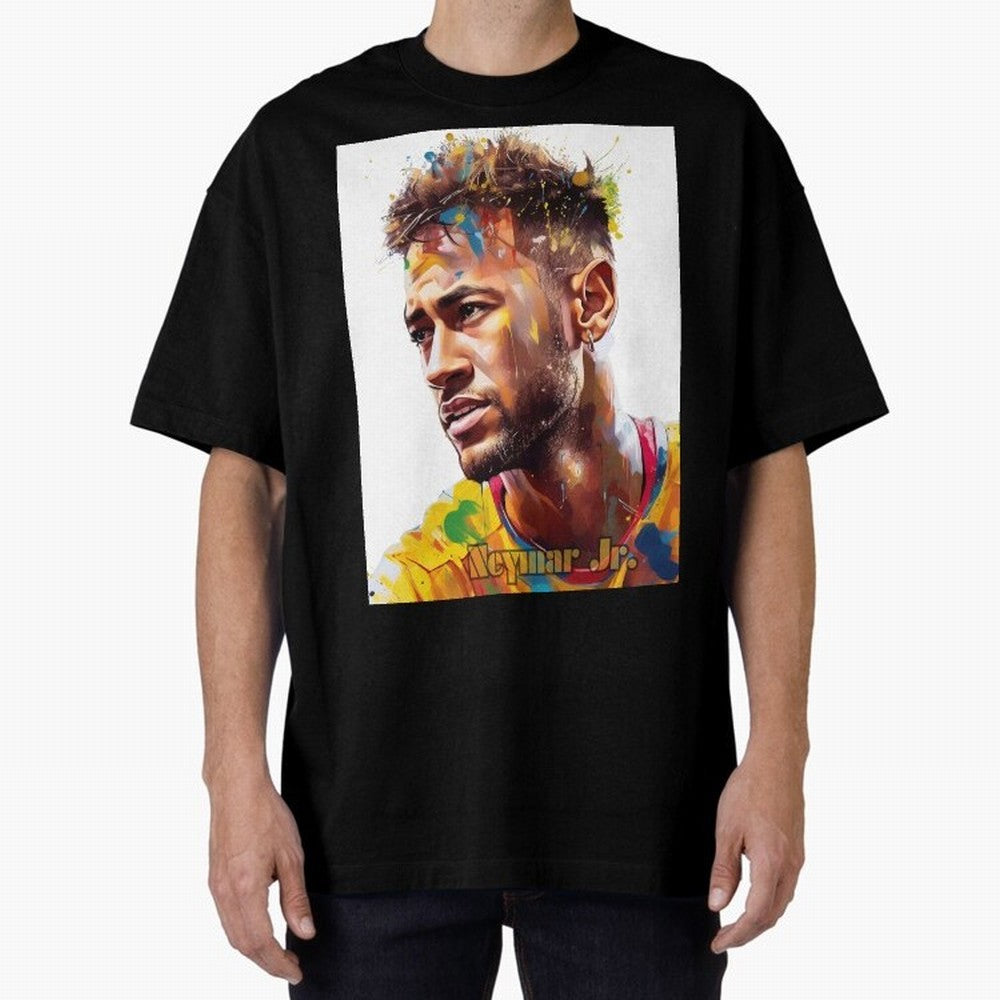 Neymar Graphic T-Shirt Stand Out with Spirit from FIFA World Cup 2026 Spirit, Capturing Portugal, Spain and Germany, Mbappe, Championship Spirit, Famous Goals, Roaring Crowds and International Football Unity; Built for Supporters Chasing Trophy