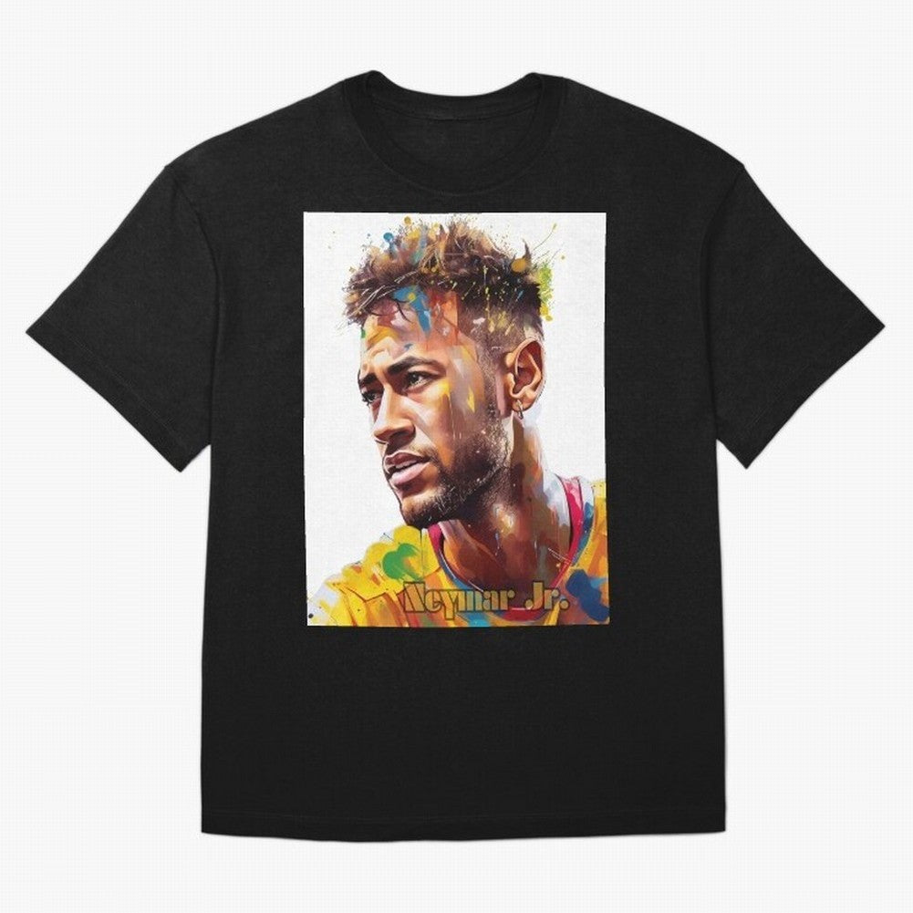 Neymar Graphic T-Shirt Stand Out with Spirit from FIFA World Cup 2026 Spirit, Capturing Portugal, Spain and Germany, Mbappe, Championship Spirit, Famous Goals, Roaring Crowds and International Football Unity; Built for Supporters Chasing Trophy