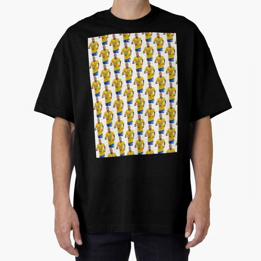 Neymar Star Sexy Graphic T-Shirt Join Global Football Passion for FIFA World Cup 2026 Group Stage, Driven by Haaland and Mbappe, Argentina, France and Brazil, Tournament Hype, Historic Matchups, Family Viewing Parties and Global Sports Pride; Ideal