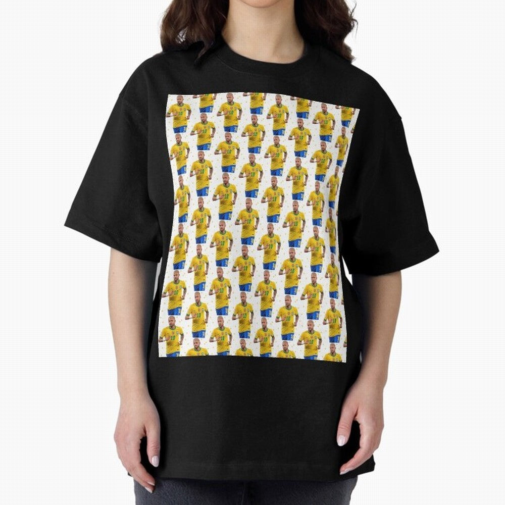 Neymar Star Sexy Graphic T-Shirt Join Global Football Passion for FIFA World Cup 2026 Group Stage, Driven by Haaland and Mbappe, Argentina, France and Brazil, Tournament Hype, Historic Matchups, Family Viewing Parties and Global Sports Pride; Ideal