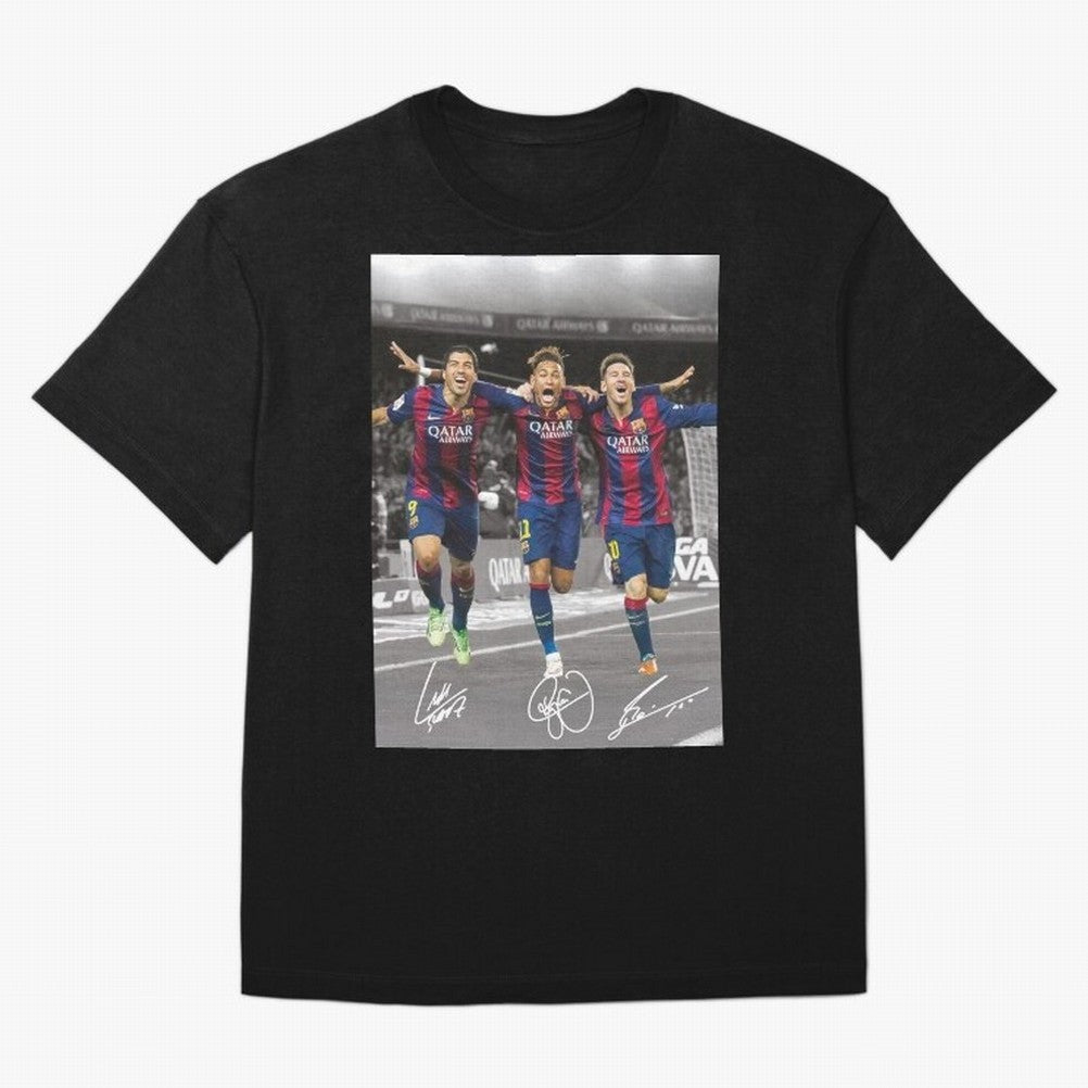 Messi Neymar Suarez Premium T-Shirt Celebrate the Biggest Stage of the FIFA World Cup 2026 USA Canada Mexico Journey through Mbappe and Neymar Highlights, Portugal Pride, Championship Spirit, Famous Goals, Roaring Crowds and International Football