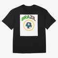 brazil 2026 world cup soccer badge Premium T-Shirt Celebrate Football Heritage in FIFA World Cup 2026 USA Canada Mexico for Fans of Neymar, Haaland and Cristiano Ronaldo and Brazil, Bringing Soccer Culture, Superstar Moments, National Team Dreams