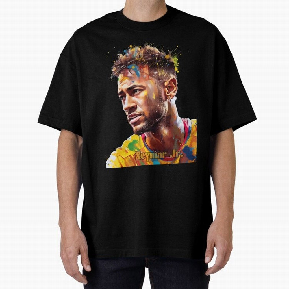 Neymar Premium T-Shirt Represent Match Day Hype around FIFA World Cup 2026 USA Canada Mexico, Haaland and Mbappe, Netherlands, Classic Soccer Heritage, Championship Pressure, Fan Loyalty and International Pride; Made for Collectors Who Enjoy Iconic