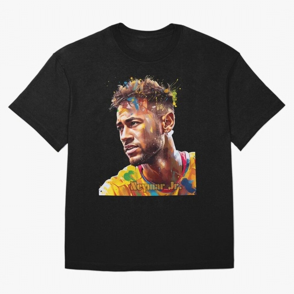 Neymar Premium T-Shirt Represent Match Day Hype around FIFA World Cup 2026 USA Canada Mexico, Haaland and Mbappe, Netherlands, Classic Soccer Heritage, Championship Pressure, Fan Loyalty and International Pride; Made for Collectors Who Enjoy Iconic