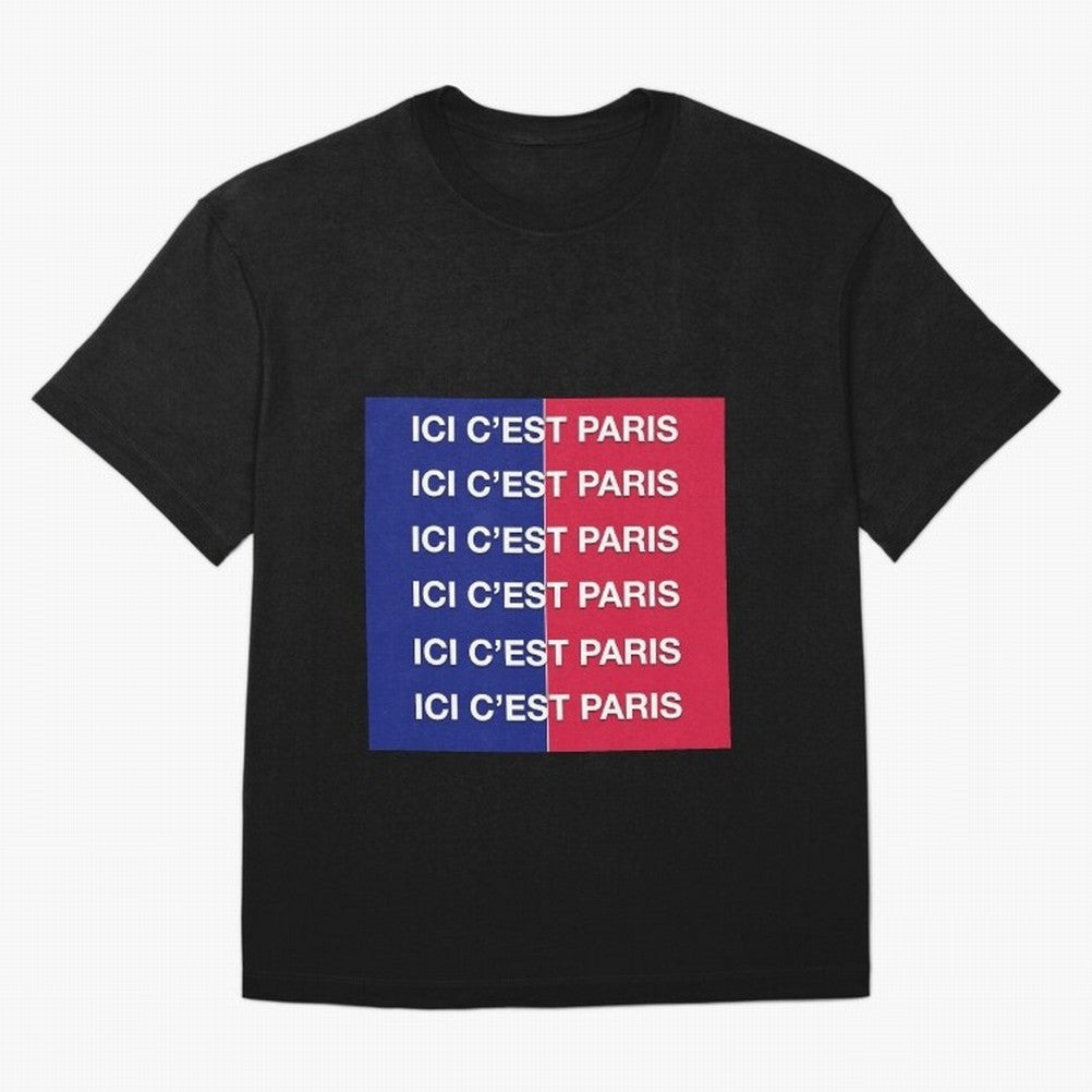 ICI C'EST PARIS Premium T-Shirt Step into FIFA World Cup 2026 Capturing Messi, CR7 and Mbappe, England and Germany Energy, Soccer Culture, Superstar Moments, National Team Dreams and Competitive Fire; Ideal for Passionate Fans Who Love Underdog