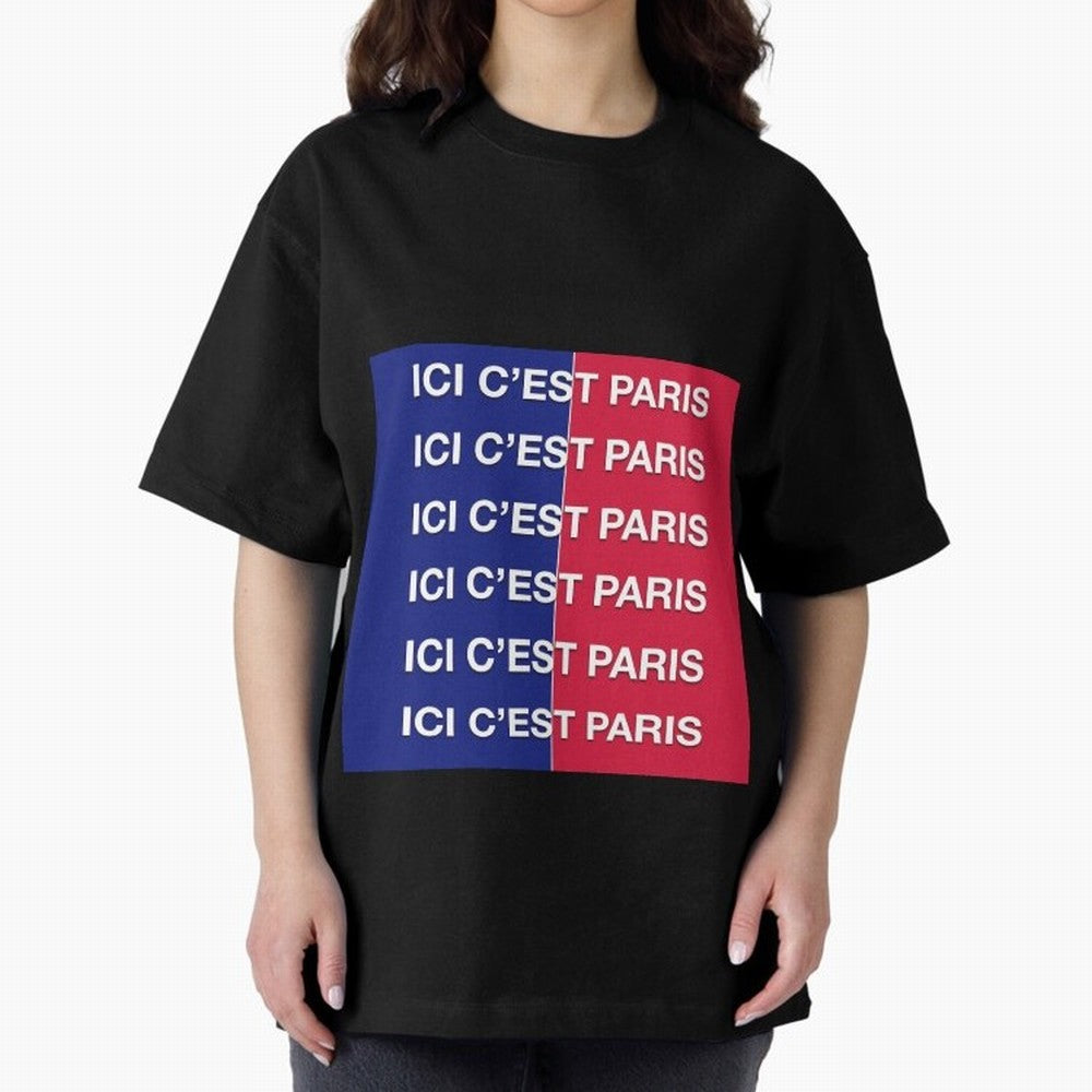 ICI C'EST PARIS Premium T-Shirt Step into FIFA World Cup 2026 Capturing Messi, CR7 and Mbappe, England and Germany Energy, Soccer Culture, Superstar Moments, National Team Dreams and Competitive Fire; Ideal for Passionate Fans Who Love Underdog