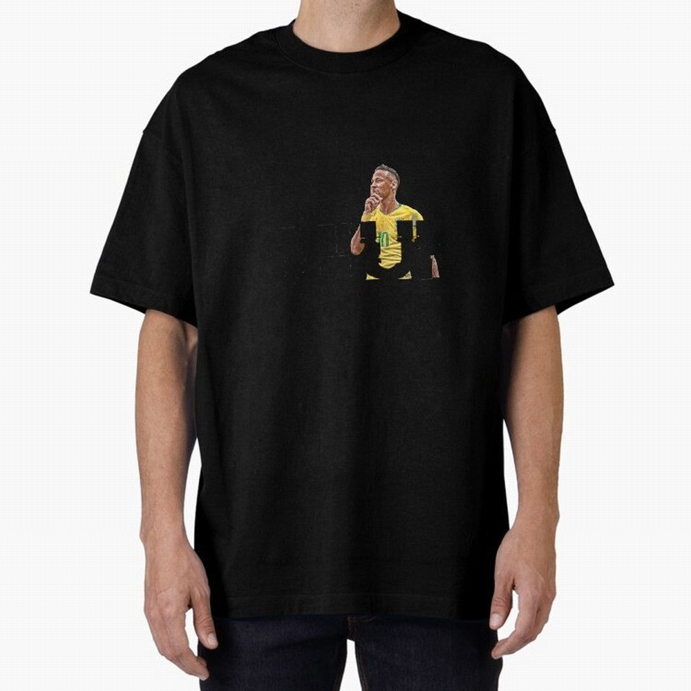 NEYMAR NEVER GIVE UP Premium T-Shirt Honor the Beautiful Game during Global Football Passion for FIFA World Cup 2026 Group Stage, Built around CR7, Portugal, Spain and Germany, Championship Spirit, Famous Goals, Roaring Crowds and International