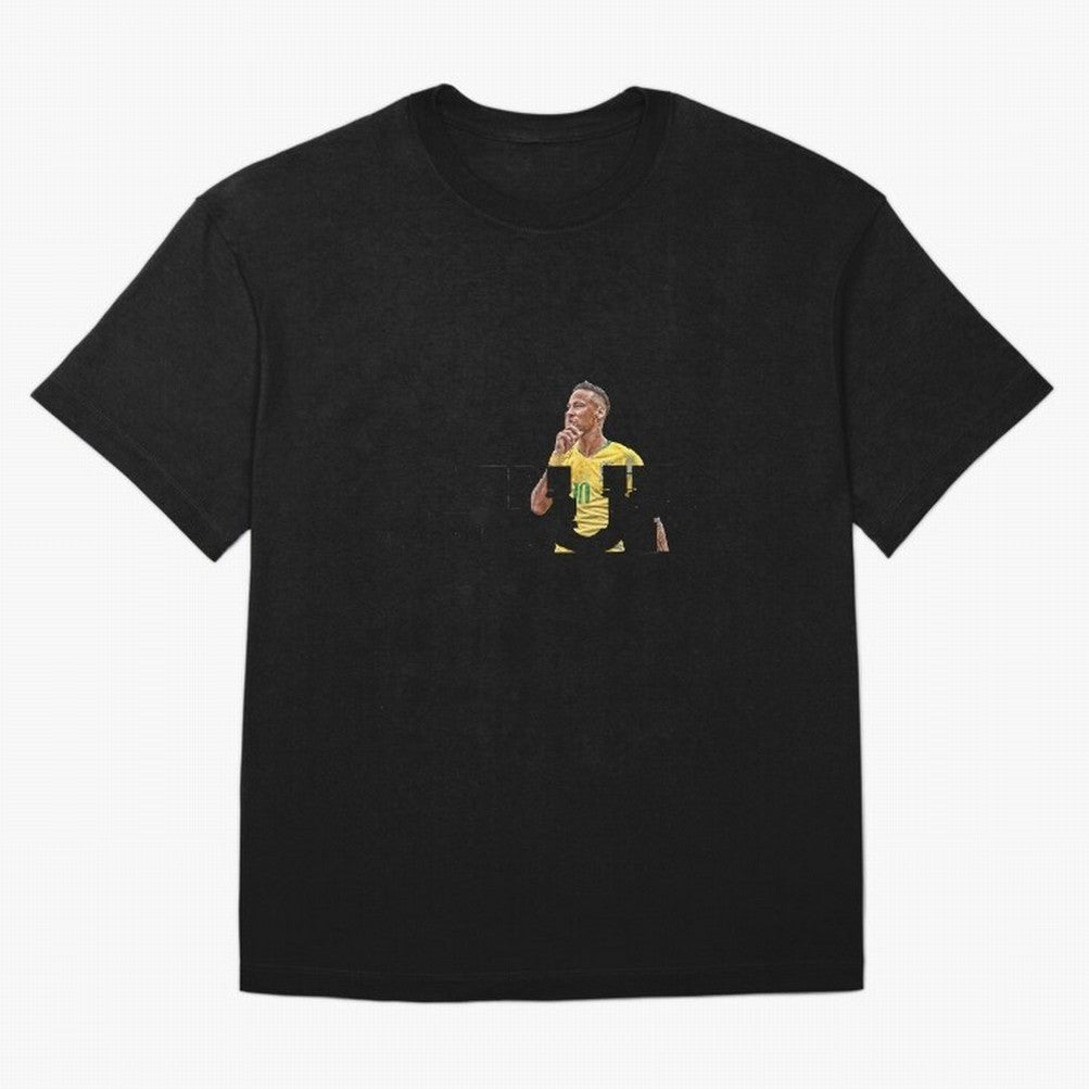 NEYMAR NEVER GIVE UP Premium T-Shirt Honor the Beautiful Game during Global Football Passion for FIFA World Cup 2026 Group Stage, Built around CR7, Portugal, Spain and Germany, Championship Spirit, Famous Goals, Roaring Crowds and International