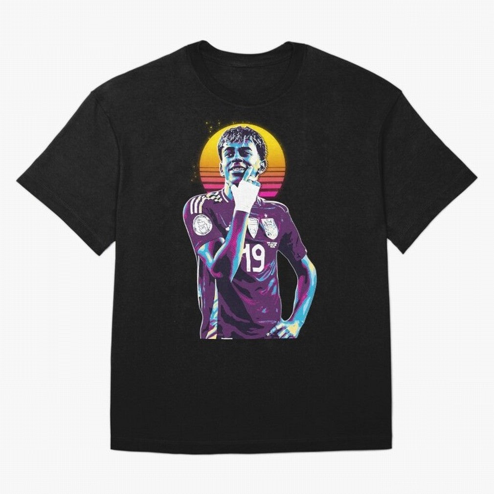 Lamine Yamal celebration Classic T-Shirt Show Passion for the Stars of the FIFA World Cup 2026 USA Canada Mexico Journey through Haaland Highlights, Germany Pride, Stadium Memories, Football Loyalty, International Chants and Championship Tradition;