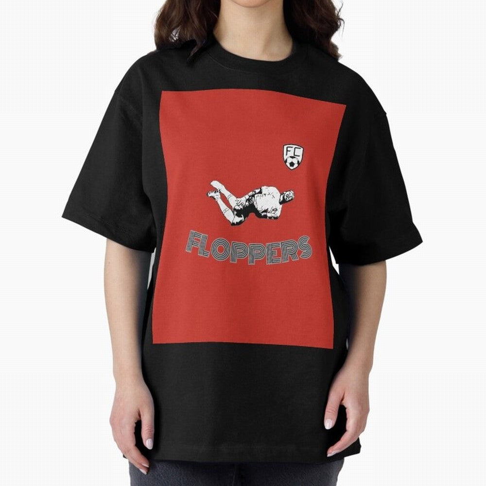 Floppers FC - Unique and Original Design Graphic T-Shirt Stand Proud for the FIFA World Cup 2026 USA Canada Mexico Journey through Messi and Cristiano Ronaldo Highlights, England and Germany Pride, Football Passion, Legendary Performances, Festival