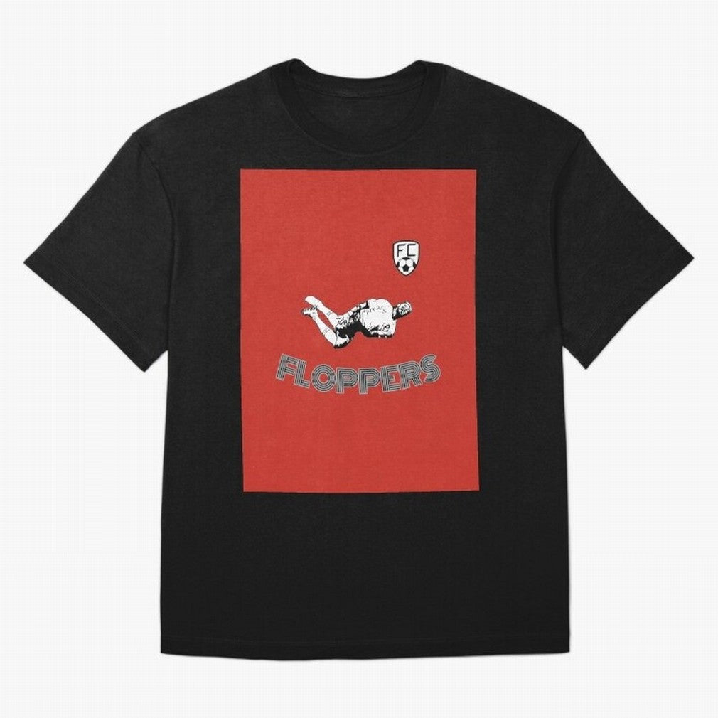 Floppers FC - Unique and Original Design Graphic T-Shirt Stand Proud for the FIFA World Cup 2026 USA Canada Mexico Journey through Messi and Cristiano Ronaldo Highlights, England and Germany Pride, Football Passion, Legendary Performances, Festival
