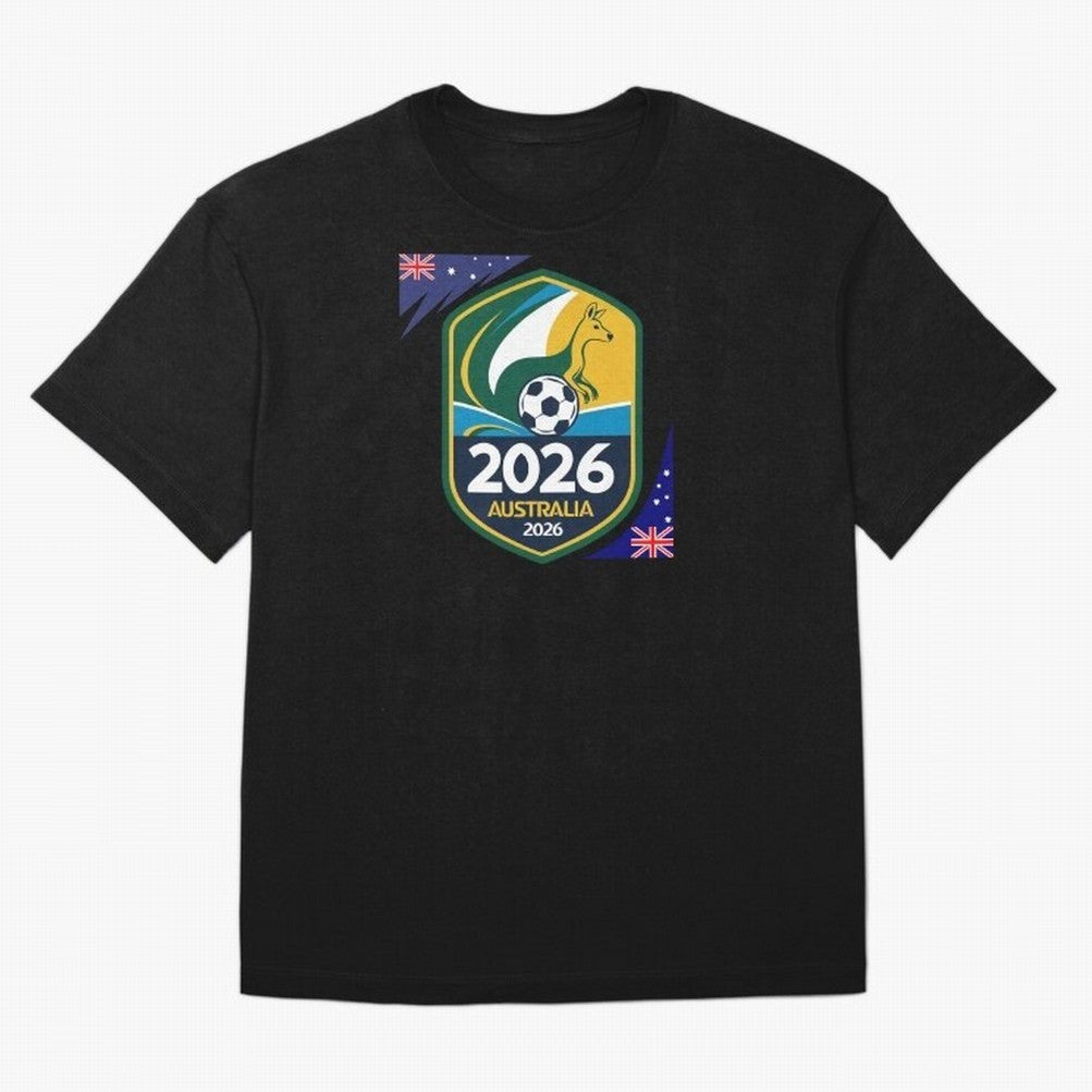 Australia WC2026 Classic T-Shirt Turn Up for the FIFA World Cup 2026 Journey through Neymar Highlights, Argentina, France and Brazil Pride, Fan Favorite Moments, National Team Passion, Big Match Drama and Soccer History; Perfect for People Who Love