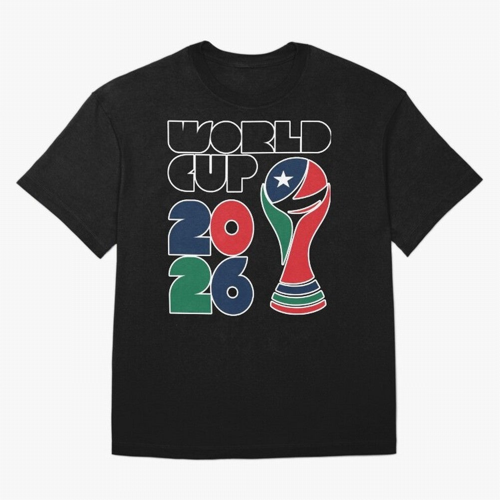 Minimalist Funky World Cup 2026 Design Classic T-Shirt Enjoy the FIFA World Cup 2026 USA Canada Mexico Journey through Cristiano Ronaldo Highlights, France and Portugal Pride, Football Passion, Legendary Performances, Festival Vibes and Supporter