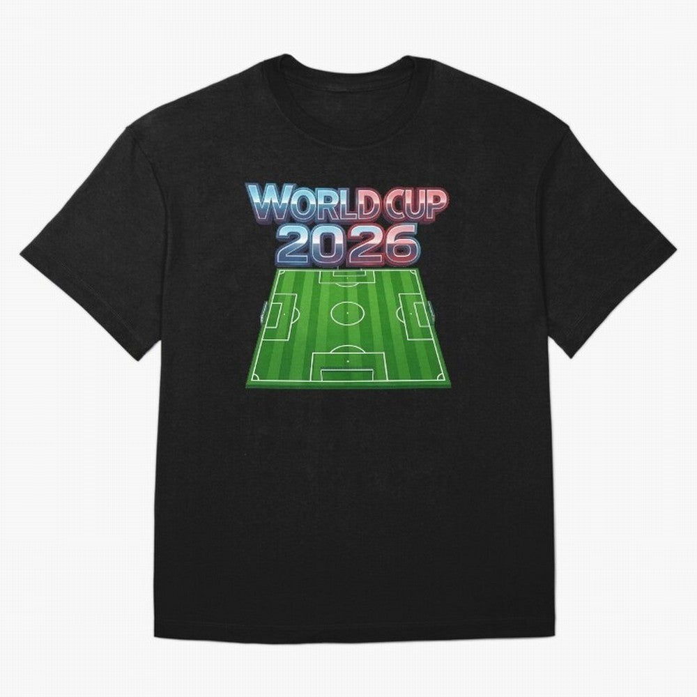 WORLD CUP 2026 Classic T-Shirt Feel the Trophy Chase of FIFA World Cup 2026 Spirit, Built around Portugal, Haaland, Global Supporter Spirit, Legendary Goals, National Colors and Tournament Celebration; Ideal for Fans Who Follow Messi, Cristiano